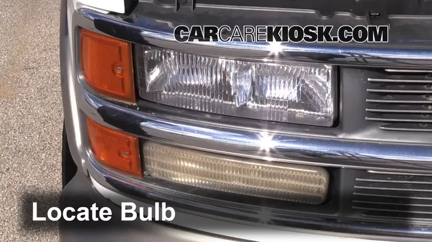 2001 Chevrolet Express 1500 LS 5.7L V8 Lights Highbeam (replace bulb)
